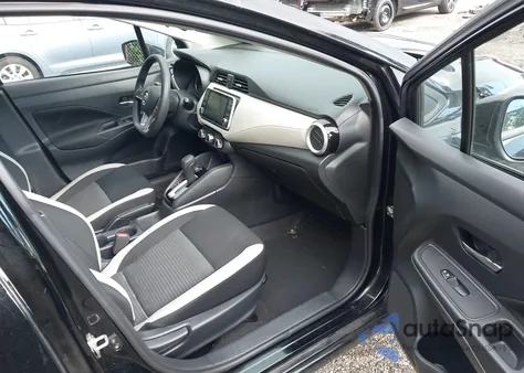 2022 Nissan Versa 1.6 Sv Xtronic Cvt из США, поврежденный, VIN 3N1CN8EV6NL827516